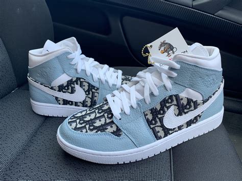 nike custom air force 1 dior|jordan 1 dior high price.